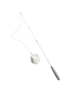 Juguete Interactivo para Gato QWINEE Varita Libélula Talla Única