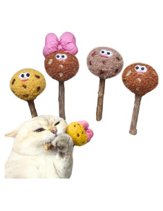 Paquete de 4 Lollipops de Hierba Gatera CECE PAW 11.9x6.9 cm