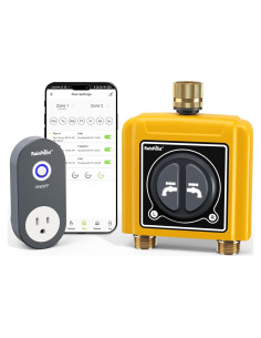 Temporizador de Riego WiFi RAINPOINT 2 Zonas Bronce