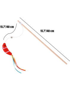 Varitas Interactivas para Gatos IUHKBH - 3 PCS con Catnip 2