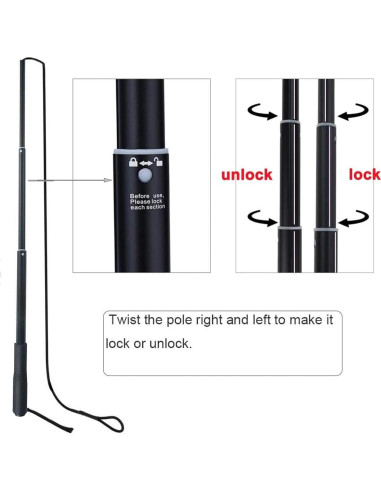 Juguete Interactivo para Perros ASOCEA Varita Extensible 88.9 cm