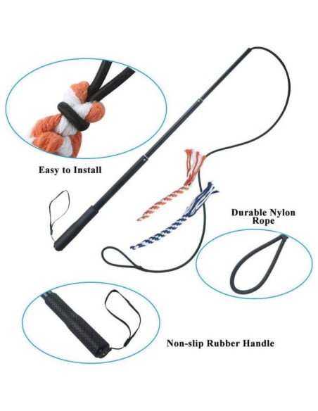 Juguete Interactivo para Perros ASOCEA Varita Extensible 88.9 cm