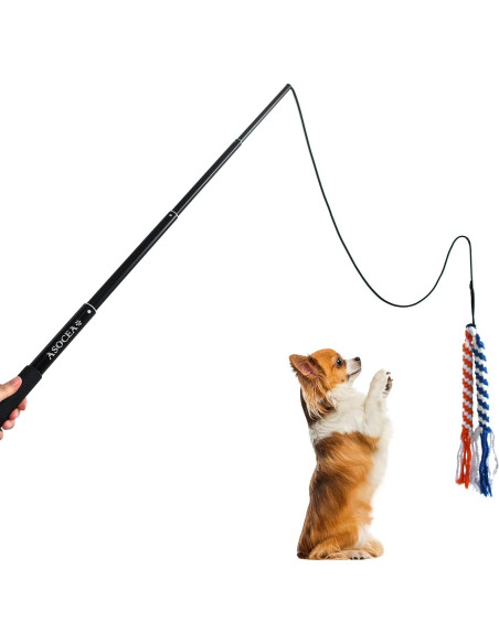 Juguete Interactivo para Perros ASOCEA Varita Extensible 88.9 cm