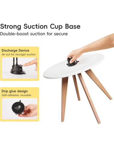 Juguete interactivo para gatos Potaroma con ventosa y plumas