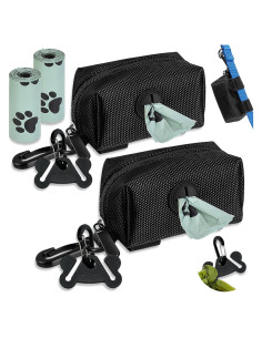Dispensador de bolsas para excremento de perro Hilihali, 2 paquetes