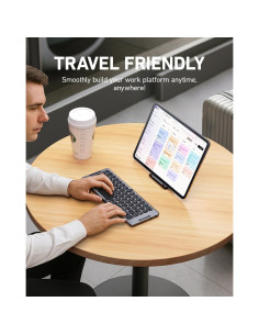 Teclado Bluetooth Plegable PuechAxe B088 Ultra Delgado 2