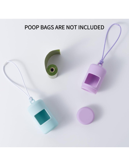 Dispensador de bolsas de excremento para perros SLSON - 2 unidades Dispensador de bolsas de excremento para perros SLSON - 2 unidades