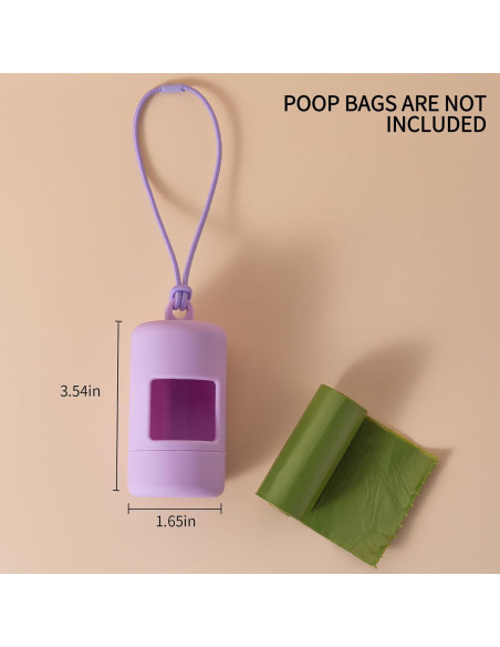 Dispensador de bolsas de excremento para perros SLSON - 2 unidades Dispensador de bolsas de excremento para perros SLSON - 2 unidades