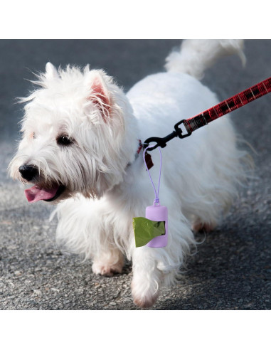 Dispensador de bolsas de excremento para perros SLSON - 2 unidades