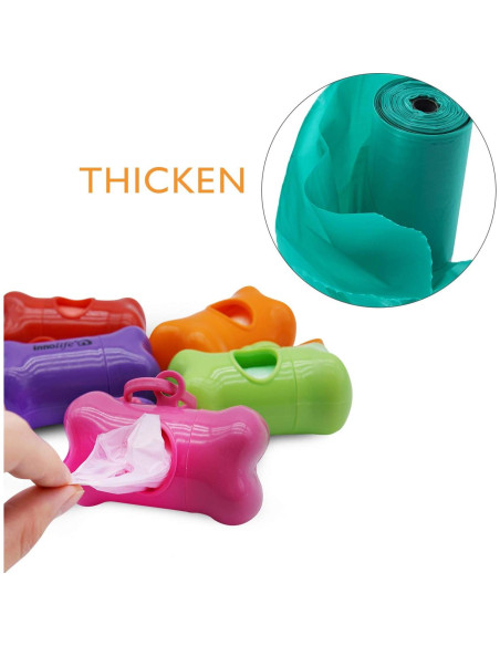 Bolsa de Excremento para Perros INNOLIFE, Set 12 Piezas