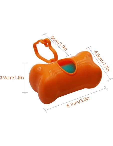 Bolsa de Excremento para Perros INNOLIFE, Set 12 Piezas