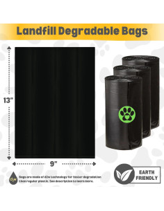 Bolsas Biodegradables para Perros CHEFNENO 1400 Unidades 2