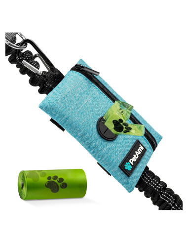 Dispensador de bolsas de excremento para perros PetAmi azul