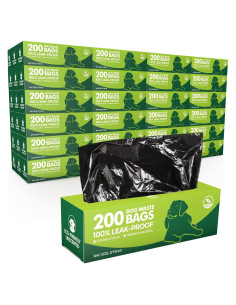 Bolsas de Desechos para Perros Sherr - 3000 Bolsas HDPE