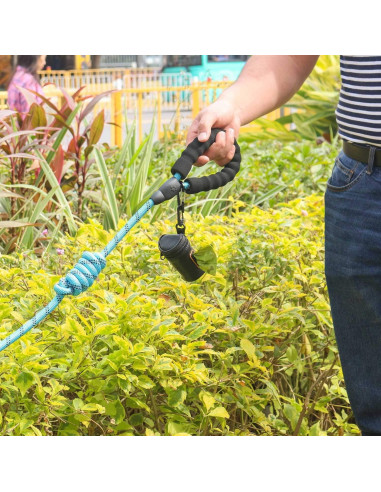 Dispensador de bolsas para excrementos de perro simpletome negro