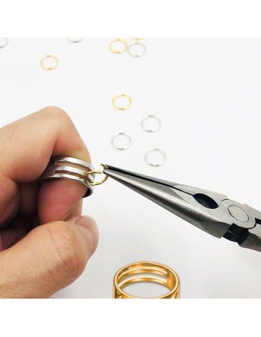 Alicates de Joyería lyfLux 2 Piezas Abrir/Cerrar Anillas