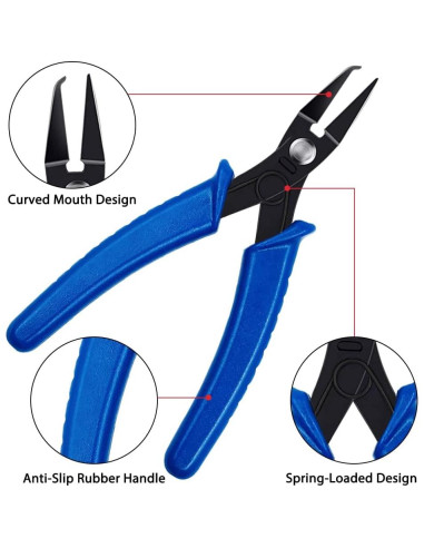 Alicates de Joyería lyfLux 2 Piezas Abrir/Cerrar Anillas