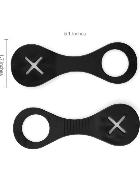 Soporte para bolsas de excremento de perro Okydoky - Paquete de 2 Soporte para bolsas de excremento de perro Okydoky - Paquete de 2