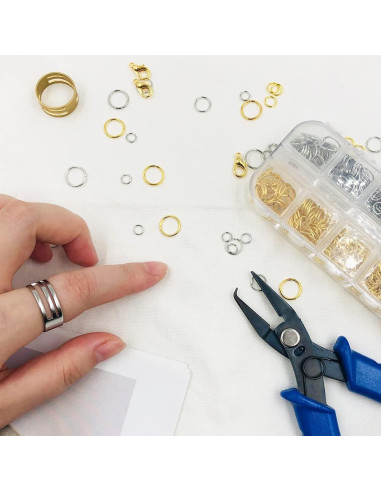 Alicates de Joyería lyfLux 2 Piezas Abrir/Cerrar Anillas