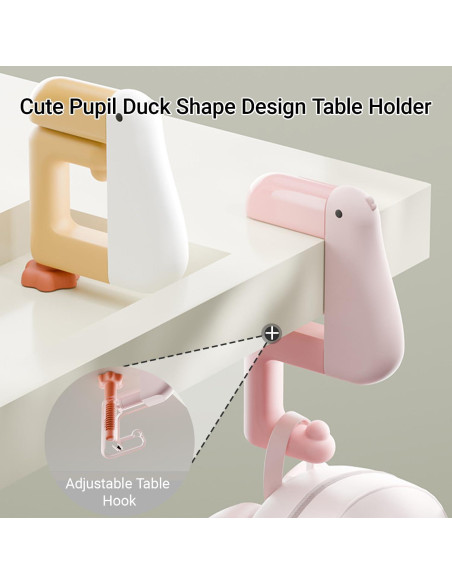 Gancho de Mesa Plegable Swicado HOK Antideslizante 3 Ganchos Gancho de Mesa Plegable Swicado HOK Antideslizante 3 Ganchos