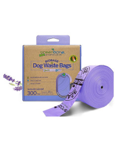 Bolsas de Basura BioBase Greenbone Aroma Lavanda 300 Unidades