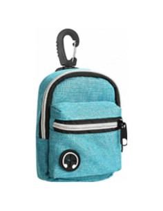 Dispensador de bolsas de excremento para perros YAFIYGI azul