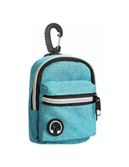 Dispensador de bolsas de excremento para perros YAFIYGI azul