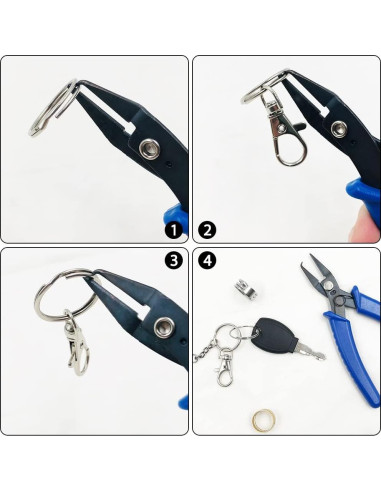 Alicates de Joyería lyfLux 2 Piezas Abrir/Cerrar Anillas