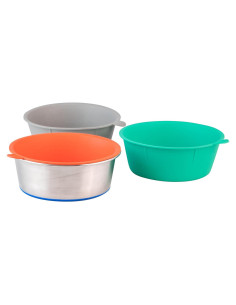 Cuenco Antideslizante Acero Inoxidable OurPet's 4 Tazas