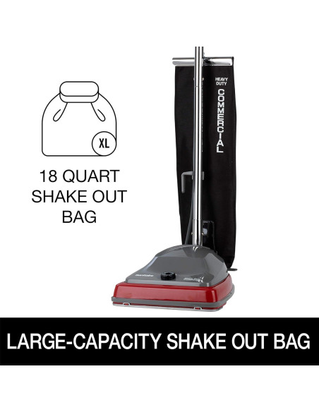 Aspiradora Sanitaire SC679K Vertical con Bolsa 800W Roja