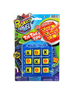 Juego de Tres en Raya Portátil JA-RU para Viaje 15x23cm