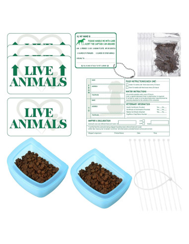 Kit de Viaje para Mascotas Eaasty 23 Piezas Accesorios