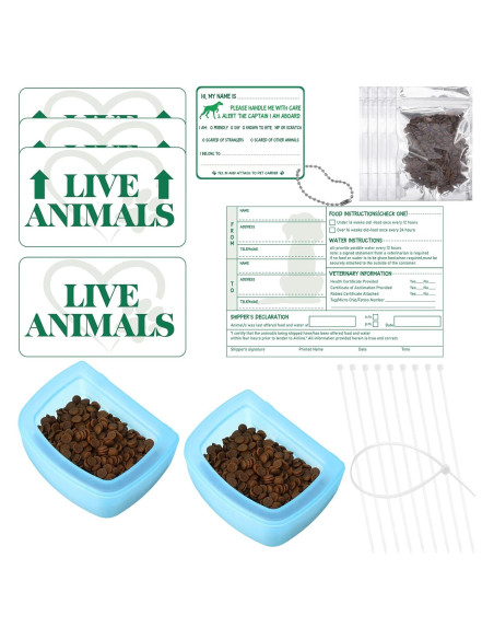 Kit de Viaje para Mascotas Eaasty 23 Piezas Accesorios