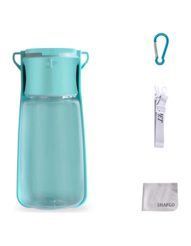 Botella de Agua Portátil para Perros SHAFGO 550 ML