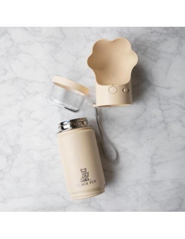 Botella de Agua para Perros Everich 295 ml con Comedero