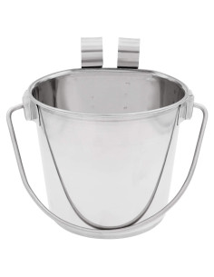 Cubeta Lateral Plana Fuzzy Puppy 2 Cuartos Acero Inoxidable