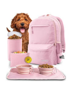 Mochila de Viaje para Perros Rubyloo - Rosa Polvoriento