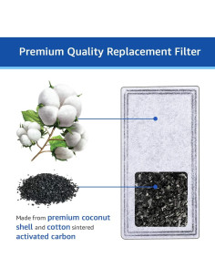 12 Filtros de Agua de Carbón MyfatBOSS para Fuente Pioneer Pet 2