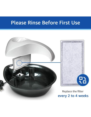 12 Filtros de Agua de Carbón MyfatBOSS para Fuente Pioneer Pet