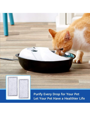 12 Filtros de Agua de Carbón MyfatBOSS para Fuente Pioneer Pet