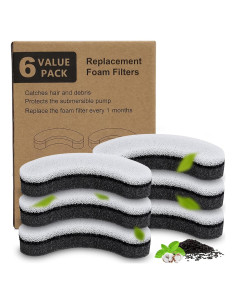 Filtro de agua para gatos Opeth WF050 WF100 - 6 Paquetes