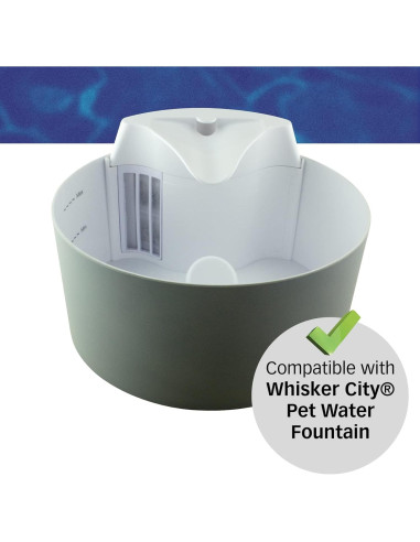 Filtro de Agua Pequeño PET STANDARD para Fuente Whisker City - 10 Unidades