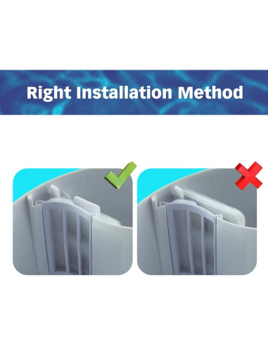 Filtro de Agua Pequeño PET STANDARD para Fuente Whisker City - 10 Unidades