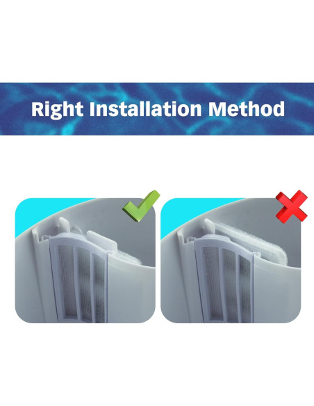 Filtro de Agua Pequeño PET STANDARD para Fuente Whisker City - 10 Unidades