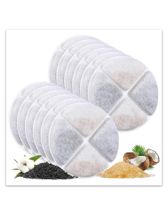 Paquete de 12 filtros de agua para gatos MyfatBOSS