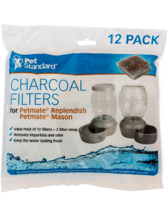 Filtros de Carbón para Fuentes de Mascotas Petmate - 12 Unidades 2