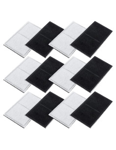 Filtro de agua para gatos CHNLML, 12 unidades, carbón activado