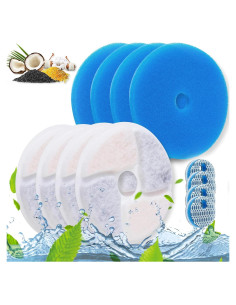 Filtros de Agua para Gatos Biubiucat - 4 Piezas Reutilizables