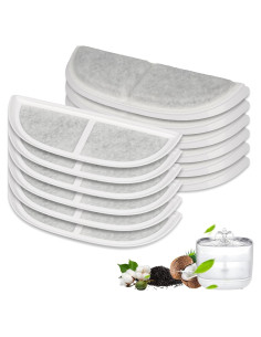 Paquete de 12 filtros de agua Fenkabs para fuente eufy 3L