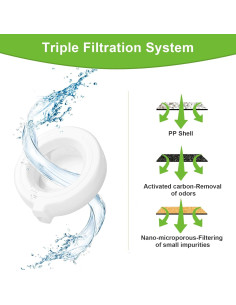 Filtros de agua para dispensador de mascotas Bravelk - 4 piezas 2